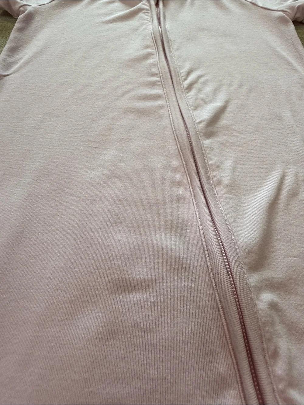 Little Sleepies Soft Pink Shorty Zippy 18-24 Months